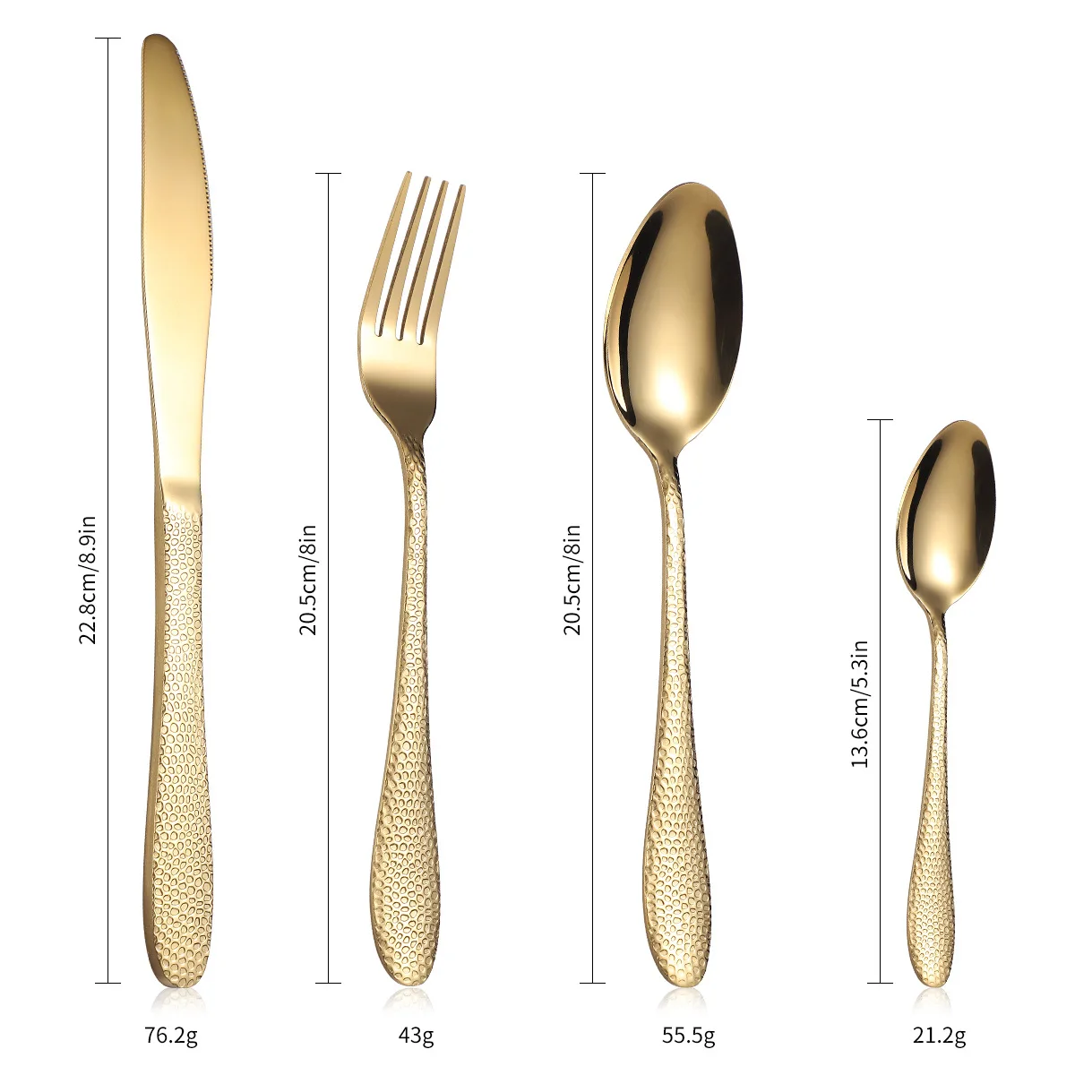 Upscale Rose Gold Fork Spoon Knife Stainless Steel Eco Friendly Products 24-piece Cutlery Set Funda Cubiertos Comida Gift Sets
Upscale Rose Gold Fork Spoon Knife Stainless Steel Eco Friendly Products 24-piece Cutlery Set Funda Cubiertos Comida Gift Sets