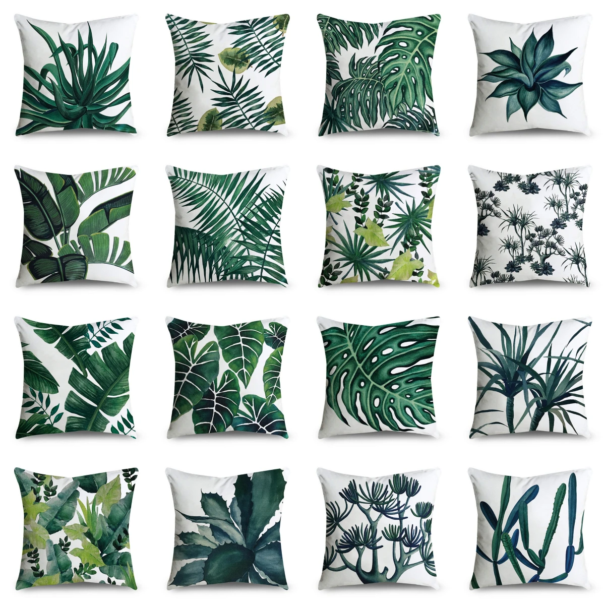 Tropical Plant leaves Pillowcase Palm Monstera Cactus Green Polyester Pillows Cover Decorative Modern Simple Sofa Cushions Cover
Tropical Plant leaves Pillowcase Palm Monstera Cactus Green Polyester Pillows Cover Decorative Modern Simple Sofa Cushions Cover