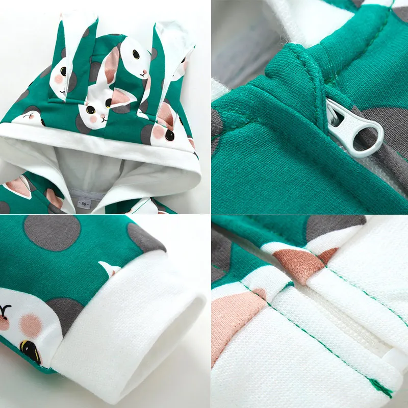 Newborn Infant Baby Girl Clothes Cute Rabbit 3D Ear Hooded Romper Jumpsuit Playsuit Autumn Winter Warm Bebes Rompers One Piece 
Newborn Infant Baby Girl Clothes Cute Rabbit 3D Ear Hooded Romper Jumpsuit Playsuit Autumn Winter Warm Bebes Rompers One Piece