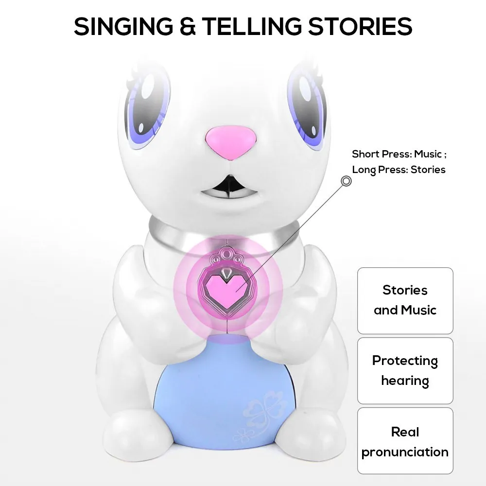 Hungry Bunnies Robot Rabbit English Story Music Toy Early Educational Toy Hungry Bunnies Interact Robot Rabbit
Hungry Bunnies Robot Rabbit English Story Music Toy Early Educational Toy Hungry Bunnies Interact Robot Rabbit