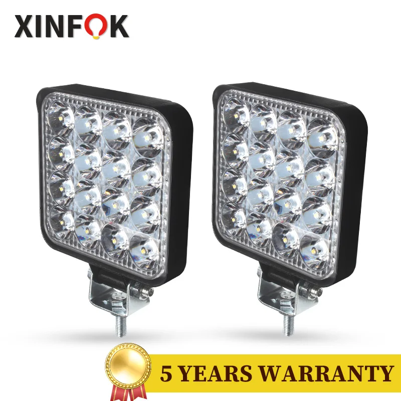 Car LED Work Light COB Chips 27/ 48 Watts DC 12/ 24 Volts 6500K White Spot for FSO Universal Truck Auto Bulbs
Car LED Work Light COB Chips 27/ 48 Watts DC 12/ 24 Volts 6500K White Spot for FSO Universal Truck Auto Bulbs