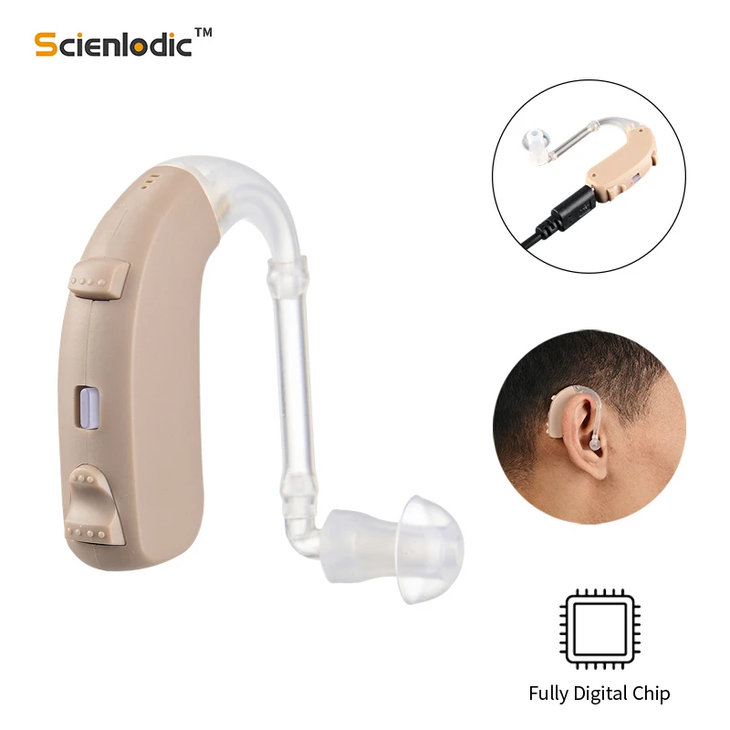 Professional Hearing Aid Rechargeable Full Digital Hearing Aids BTE High Power Hearing Device Audifonos Ear Hearing for Deafness
Professional Hearing Aid Rechargeable Full Digital Hearing Aids BTE High Power Hearing Device Audifonos Ear Hearing for Deafness