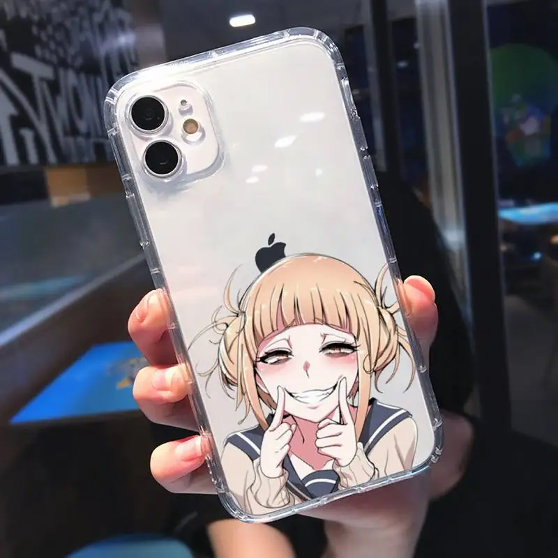 Himiko Toga Phone Case Transparent soft For iphone 5 5s 5c se 6 6s 7 8 11 12 plus mini x xs xr pro max
Himiko Toga Phone Case Transparent soft For iphone 5 5s 5c se 6 6s 7 8 11 12 plus mini x xs xr pro max
