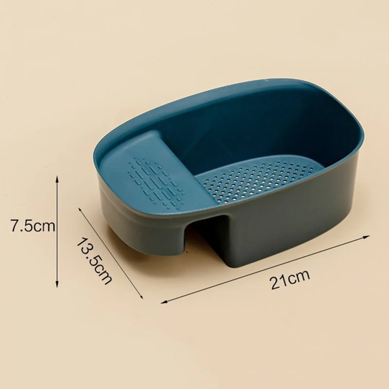 'The Best' 2 In 1 Multifunction Storage Holder Multifunctional Drain Shelf Rack Sucker for Kitchen 889
'The Best' 2 In 1 Multifunction Storage Holder Multifunctional Drain Shelf Rack Sucker for Kitchen 889