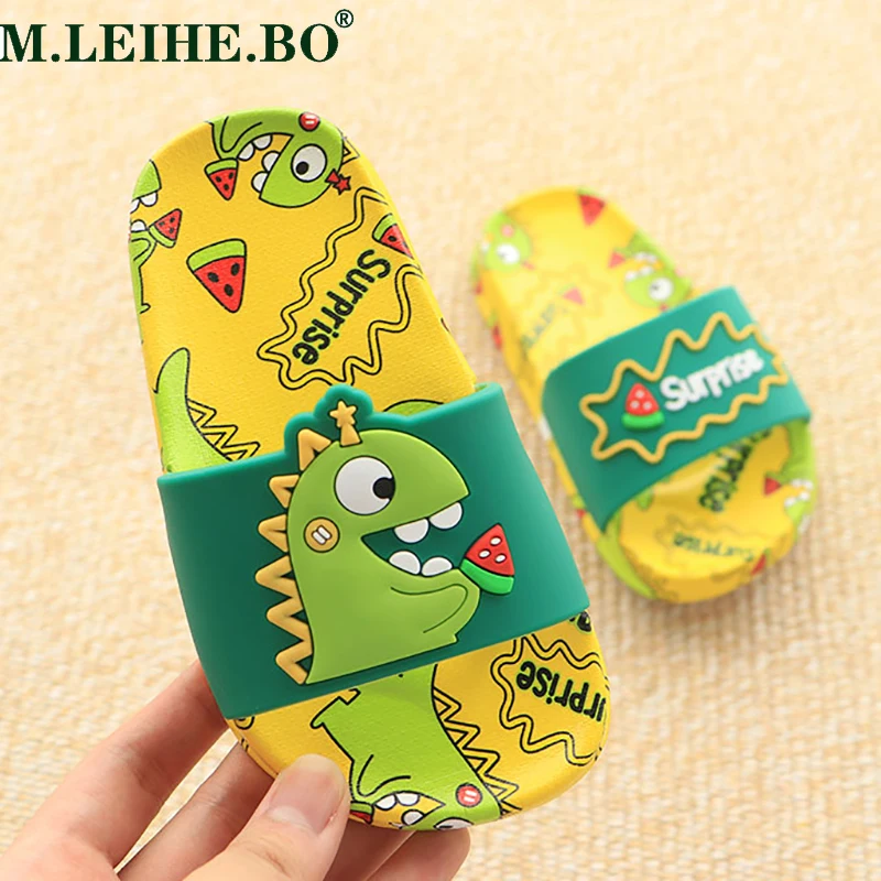 Watermelon Dinosaur Kids Slippers for Boys Girls New Summer Kids Beach Shoes Baby Toddler Soft Indoor Slippers Children Slippers
Watermelon Dinosaur Kids Slippers for Boys Girls New Summer Kids Beach Shoes Baby Toddler Soft Indoor Slippers Children Slippers