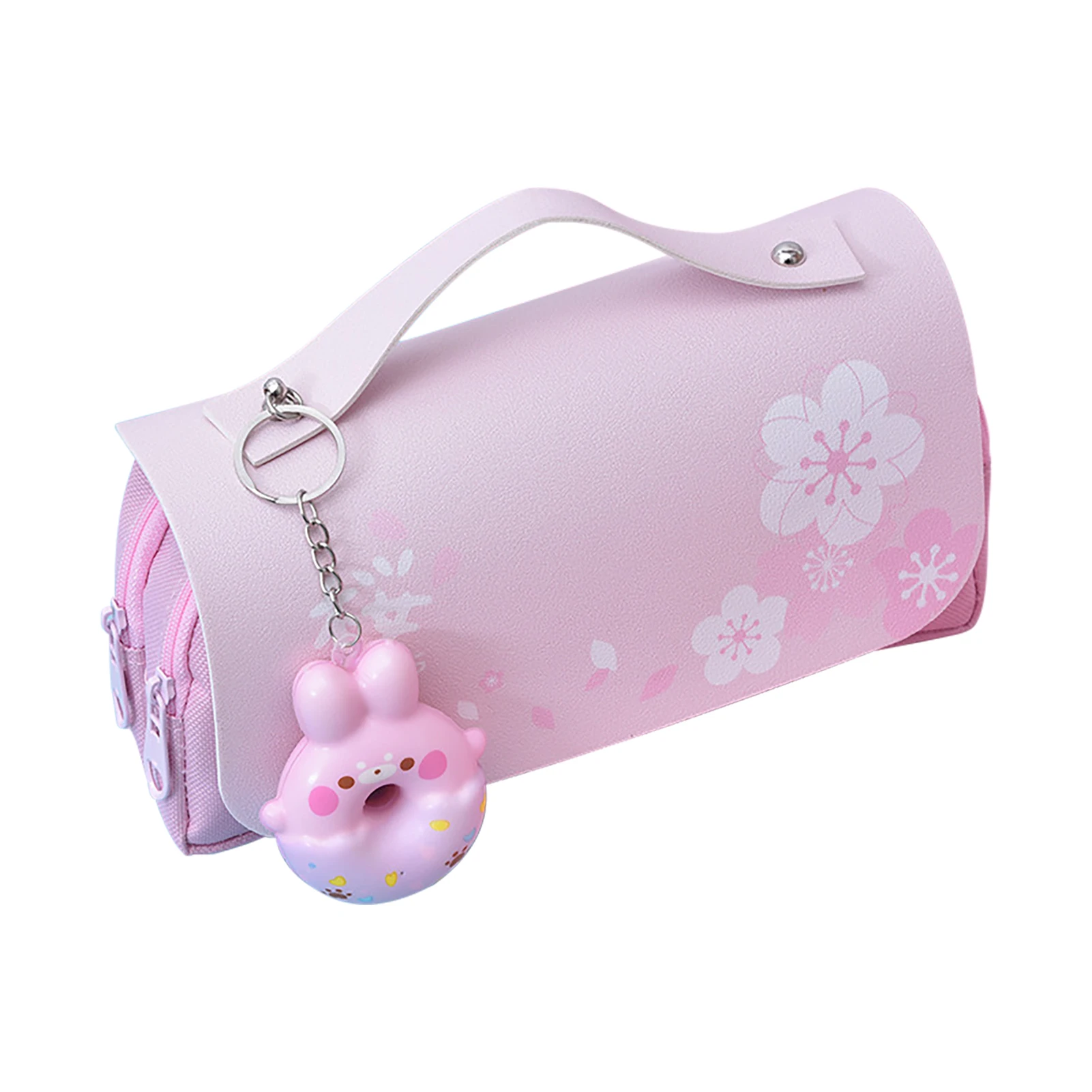 Girl Kawaii Sakura Large Capacity With Zipper Office PU Leather School Storage Case Stationery Pouch Cute Pencil Bag Gift Pen
Girl Kawaii Sakura Large Capacity With Zipper Office PU Leather School Storage Case Stationery Pouch Cute Pencil Bag Gift Pen
