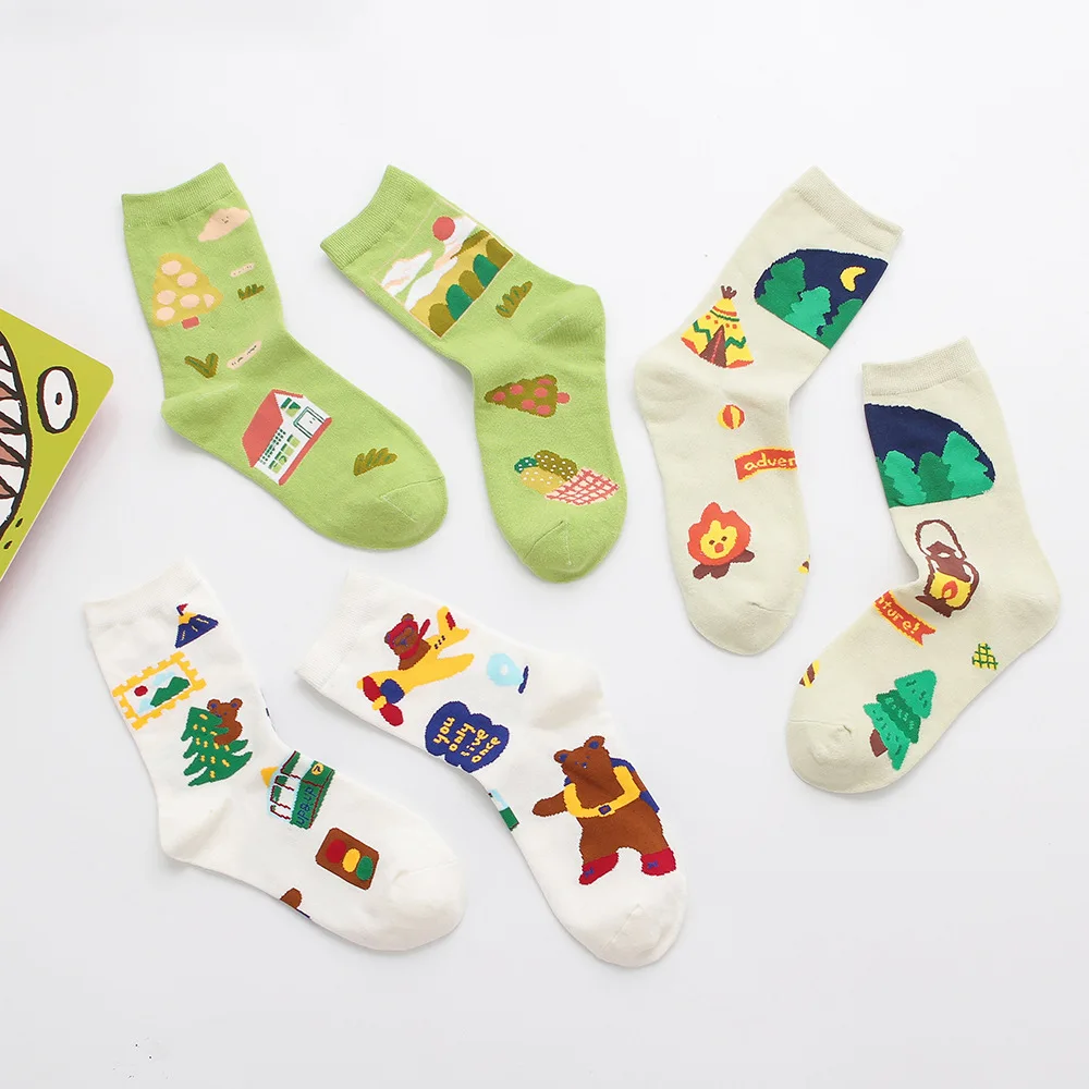 Princess Socks Childlike Personality Socks Fashion Socks Cartoon Graffiti Socks Cute Girl Jacquard Stockings
Princess Socks Childlike Personality Socks Fashion Socks Cartoon Graffiti Socks Cute Girl Jacquard Stockings