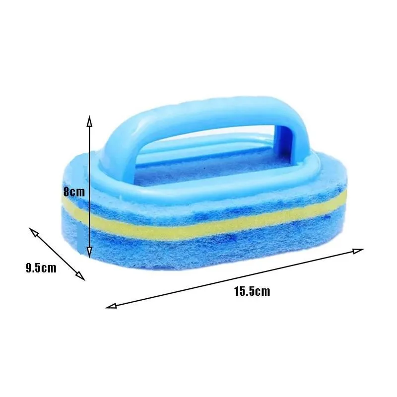 1pc Decontamination Cleaning Brush With Plastic Handle Toilet Sponge Kitchen Clean Bath Bathroom Wall Brushes Cleaner Glass V4T2
1pc Decontamination Cleaning Brush With Plastic Handle Toilet Sponge Kitchen Clean Bath Bathroom Wall Brushes Cleaner Glass V4T2