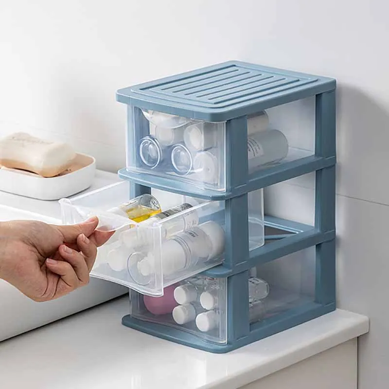 Plastic Desktop Storage Box Drawer Transparent Dustproof Cosmetic Organizer Box Makeup Storage Rack Student Stationery Container
Plastic Desktop Storage Box Drawer Transparent Dustproof Cosmetic Organizer Box Makeup Storage Rack Student Stationery Container