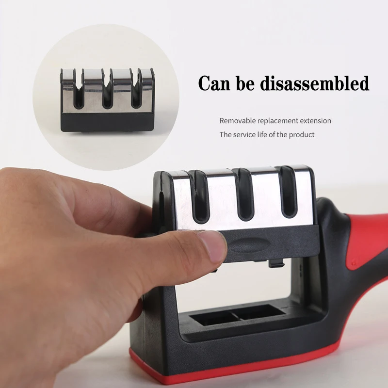 Kitchen 3-stage Knife Sharpener Polishing Blade With Stainless Steel Ceramic Diamond Blade for All Knives Whetstone
Kitchen 3-stage Knife Sharpener Polishing Blade With Stainless Steel Ceramic Diamond Blade for All Knives Whetstone