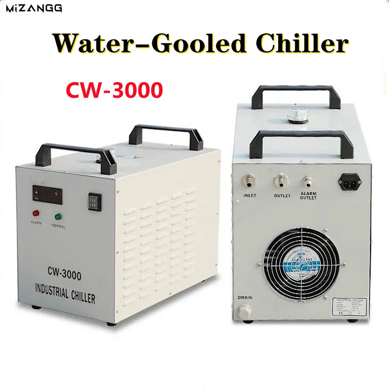 

Лазерная гравировка машина чиллер CW-3000AG охладитель главный вал граверного станка охлаждающий резервуар для воды насос для лазерной резки м...