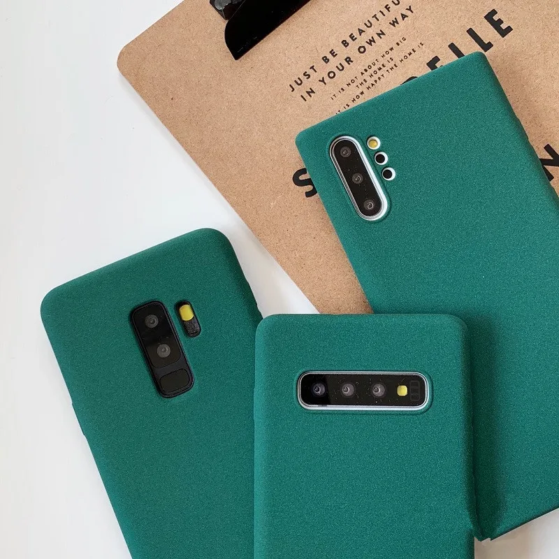 DCHZIUAN Pine green Frosted Soft Phone Case For Samsung Galaxy Note 10 8 9 S8 S9 S10 Plus Case Silicone Plain Back Cover Coque
DCHZIUAN Pine green Frosted Soft Phone Case For Samsung Galaxy Note 10 8 9 S8 S9 S10 Plus Case Silicone Plain Back Cover Coque