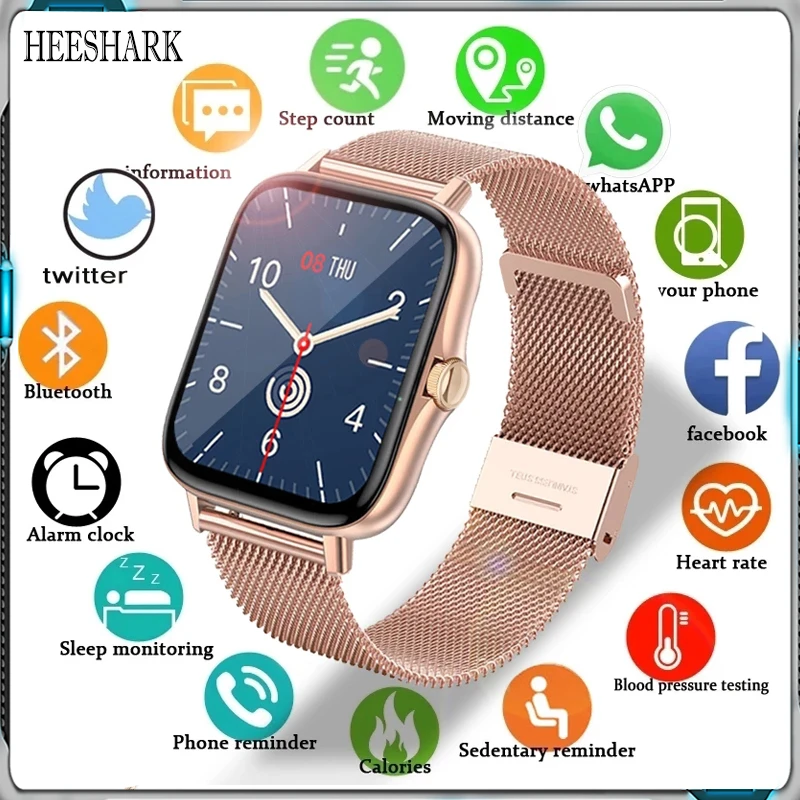 2021 Fashion Smart Watch Ladies Heart Rate Blood Pressure Multifunctional Sport Watch Men Woman Waterproof Smartwatch Women +Box
2021 Fashion Smart Watch Ladies Heart Rate Blood Pressure Multifunctional Sport Watch Men Woman Waterproof Smartwatch Women +Box