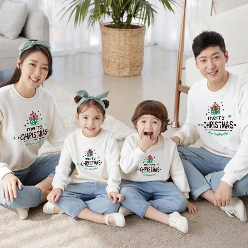 2021 Christmas Family Matching Sweatshirts Mom Baby Mommy and Me Clothes Outfits Father Mother Children Boys & Girls Cotton Tops
2021 Christmas Family Matching Sweatshirts Mom Baby Mommy and Me Clothes Outfits Father Mother Children Boys & Girls Cotton Tops