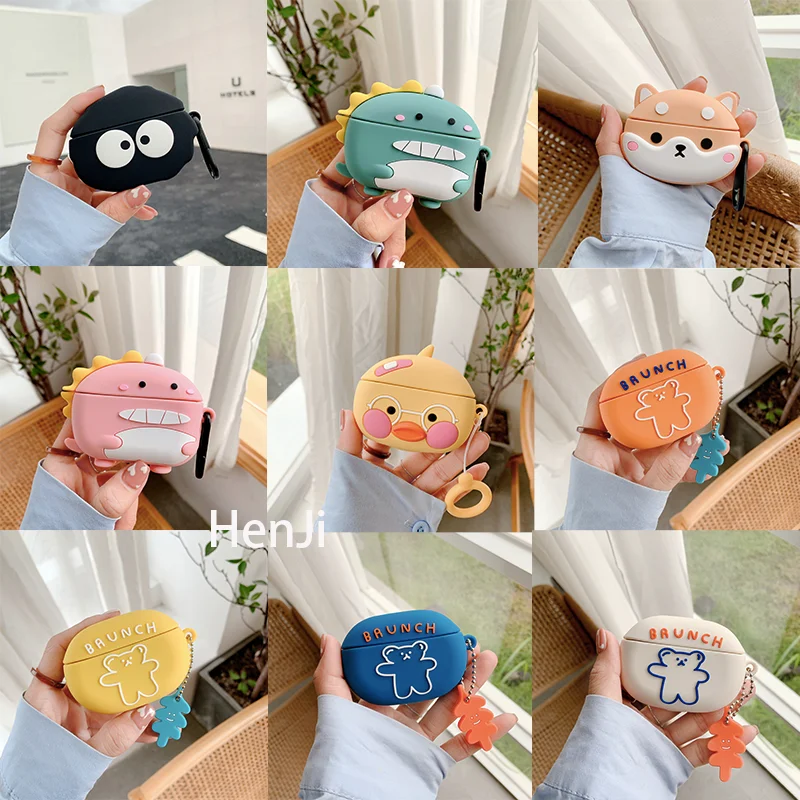 Cute Cartoon Silicion Earphones Case for Beats Studio Buds Wireless Bluetooth Shockproof Protector Cover Earphone Charging Box
Cute Cartoon Silicion Earphones Case for Beats Studio Buds Wireless Bluetooth Shockproof Protector Cover Earphone Charging Box