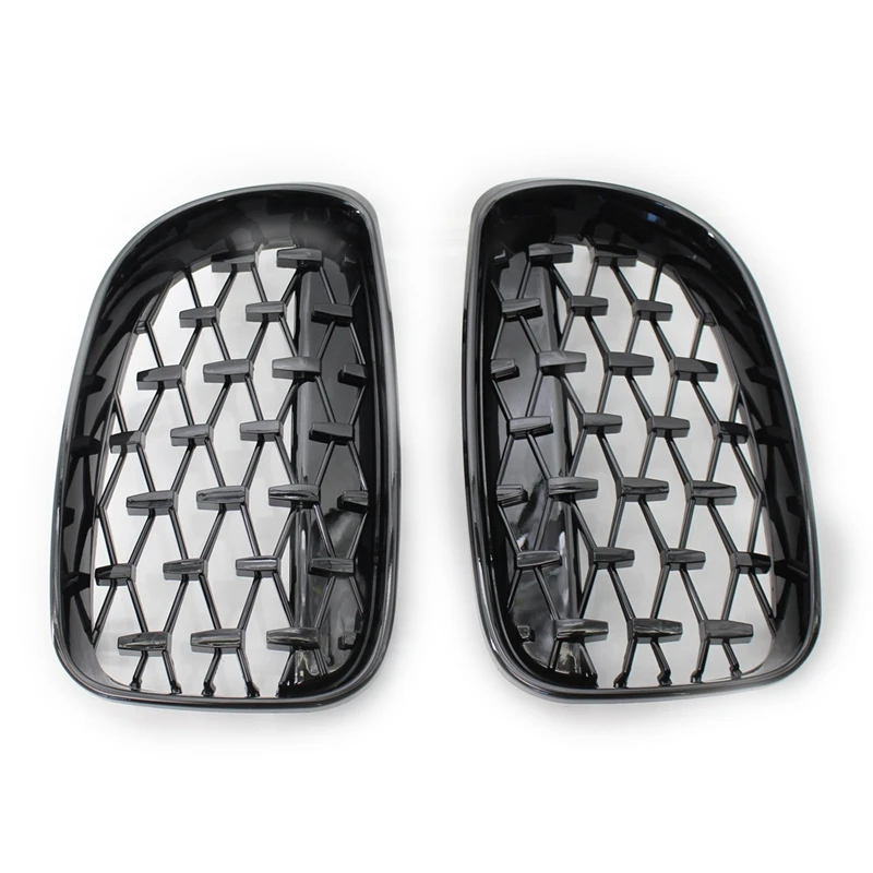 Car Front Kidney Grill, Pair Front Hood Diamond Grille Grill For-BMW 1 Series E87 118I 120I 125I 2008-2011
Car Front Kidney Grill, Pair Front Hood Diamond Grille Grill For-BMW 1 Series E87 118I 120I 125I 2008-2011