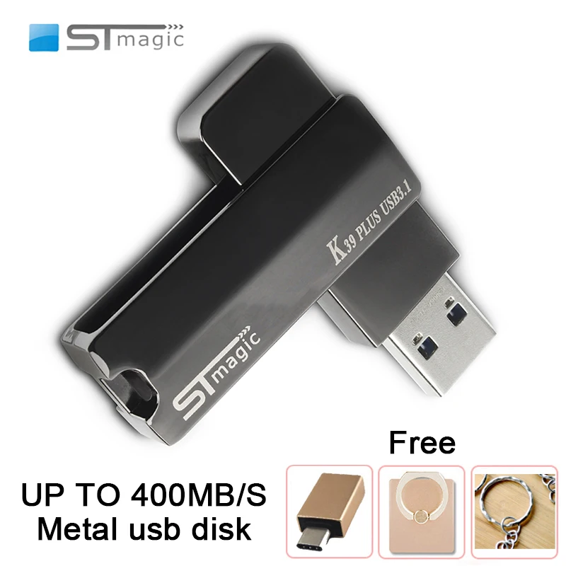 Stmagic USB флеш-накопитель 64Гб 128 ГБ 256 флэш-накопитель USB3.1 высокого Скорость 440 МБ/с.
