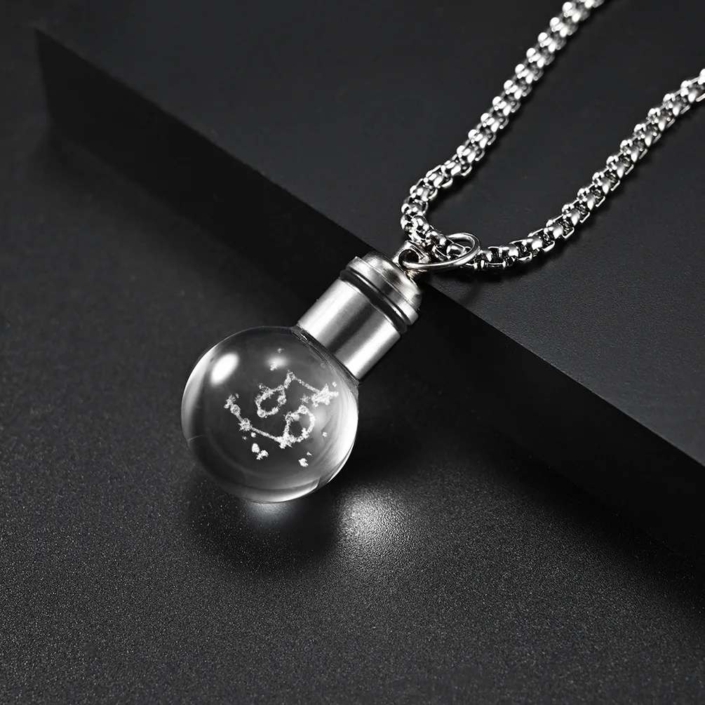 New twelve constellations luminous necklace personality hip hop nightclub talent male and female constellations Pendant
New twelve constellations luminous necklace personality hip hop nightclub talent male and female constellations Pendant