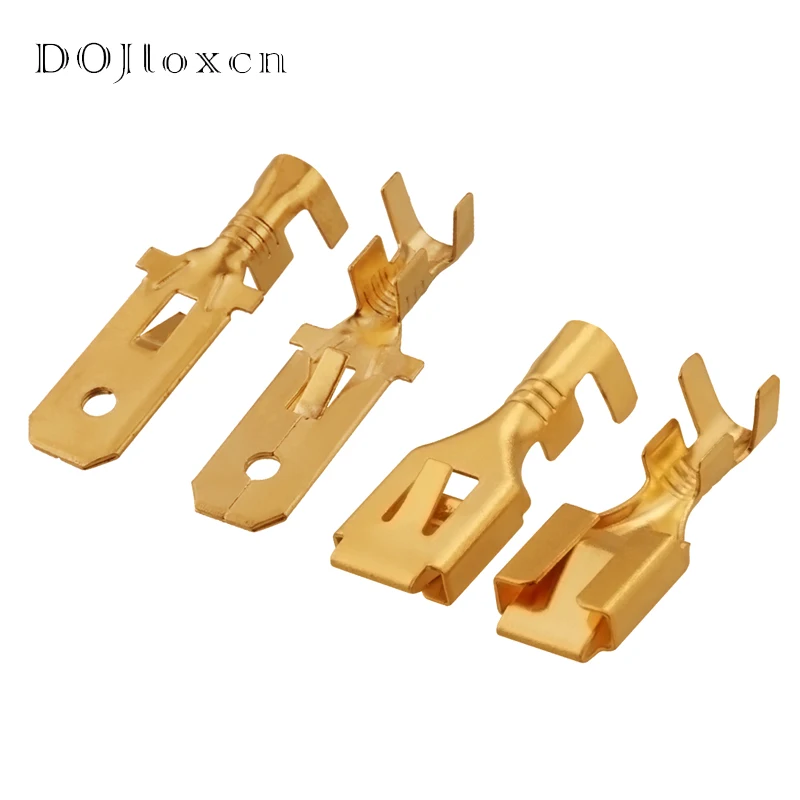 20/50/100/200 Pcs 7.8 MM Crimping Plug Spade Connector Copper Pin Male Female Terminal Block For Car Battery Car DJ621-B7.8C
20/50/100/200 Pcs 7.8 MM Crimping Plug Spade Connector Copper Pin Male Female Terminal Block For Car Battery Car DJ621-B7.8C