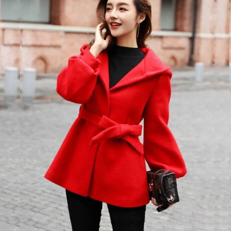 Женское шерстяное пальто, новая Корейская версия, короткая куртка с капюшоном и длинным рукавом, СВОБОДНЫЙ Модный красный топ на шнуровке, ж...
Женское шерстяное пальто, новая Корейская версия, короткая куртка с капюшоном и длинным рукавом, СВОБОДНЫЙ Модный красный топ на шнуровке, ж...