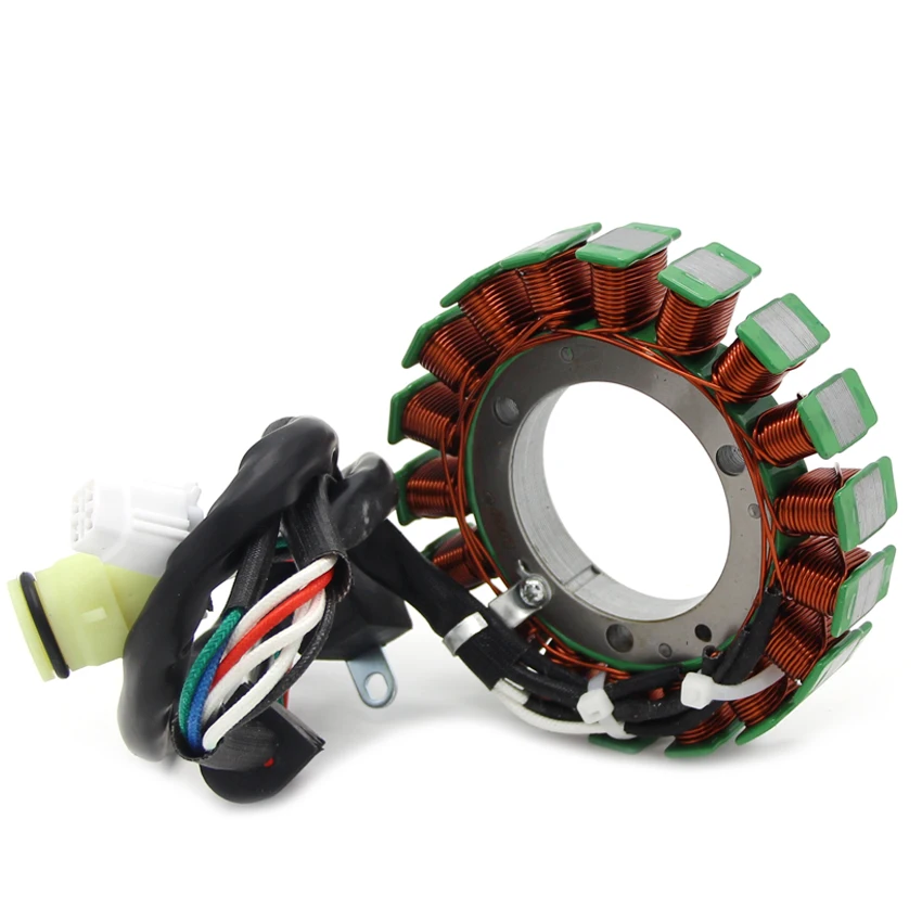 Motorcycle Magneto Stator Coil For Yamaha Moto YFM400A YFM400FA YFM450FWA YFM450FWAN YFM350A YFM350FWA 5UH-81410-00 2P5-81410-00
Motorcycle Magneto Stator Coil For Yamaha Moto YFM400A YFM400FA YFM450FWA YFM450FWAN YFM350A YFM350FWA 5UH-81410-00 2P5-81410-00