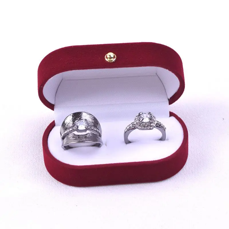 Luxurious Velvet Oval Shape Red Ring Jewelry Box with Matching Two Piece Packer for Engagement Proposal Jewelry Display
Luxurious Velvet Oval Shape Red Ring Jewelry Box with Matching Two Piece Packer for Engagement Proposal Jewelry Display