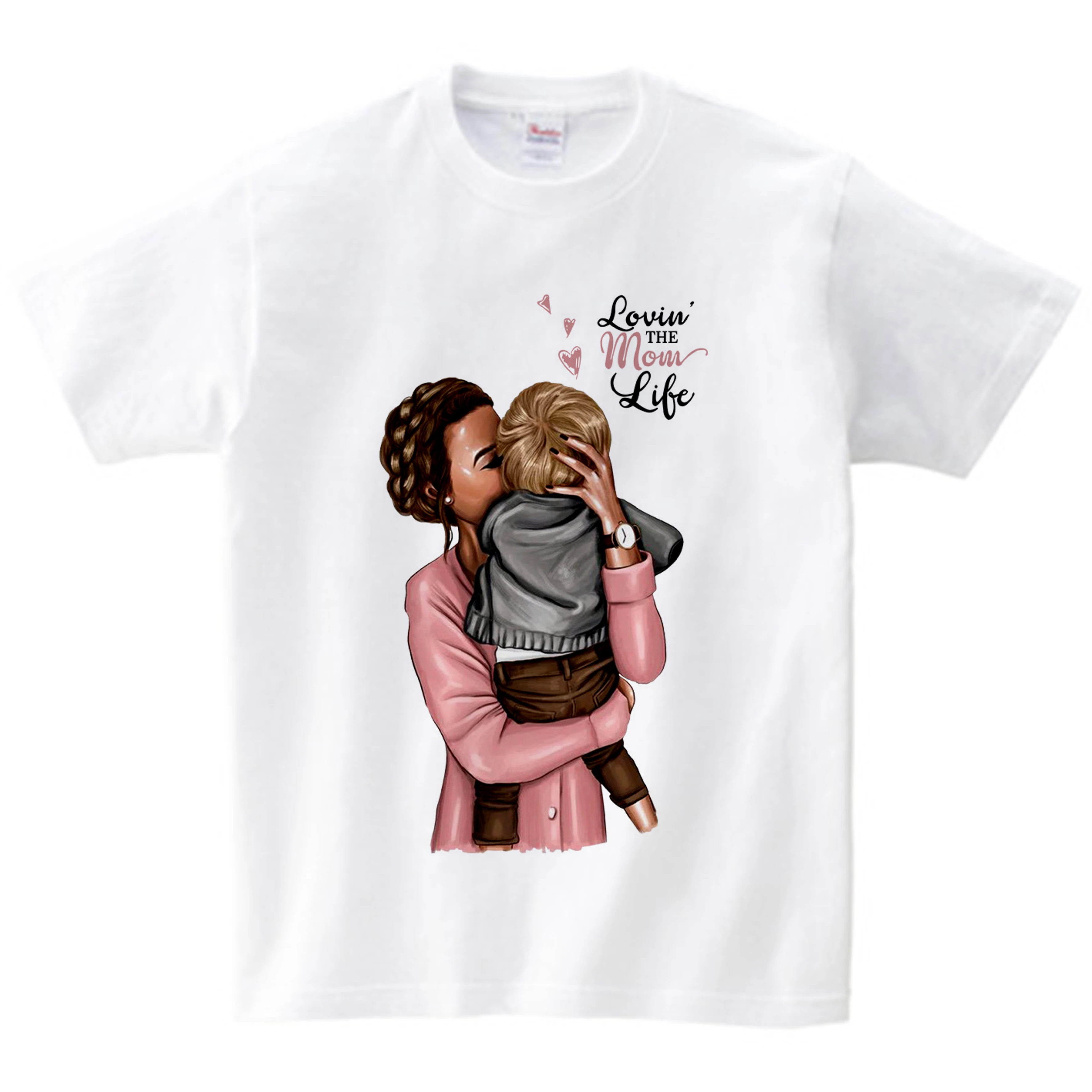 2021 New Vogue Mom and Daughter Mother and son Print T-shirt childern Fashion Summer Kids Short Sleeve Girls T shirt Clothing
2021 New Vogue Mom and Daughter Mother and son Print T-shirt childern Fashion Summer Kids Short Sleeve Girls T shirt Clothing
