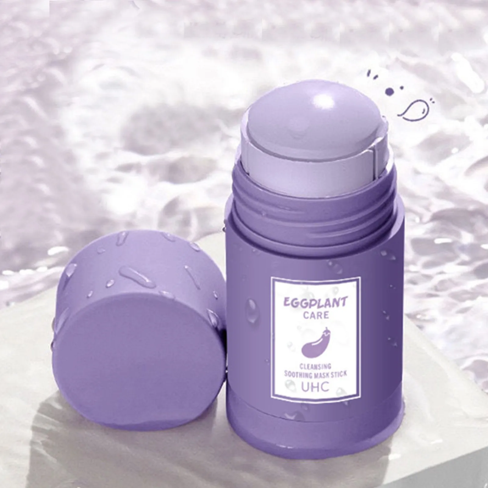 Green Purple Mask Stick Green Tea Mud Mask Oil Control Eggplant Acne Clearing Solid Cleansing Mask Blackhead Fine Pores Mask
Green Purple Mask Stick Green Tea Mud Mask Oil Control Eggplant Acne Clearing Solid Cleansing Mask Blackhead Fine Pores Mask