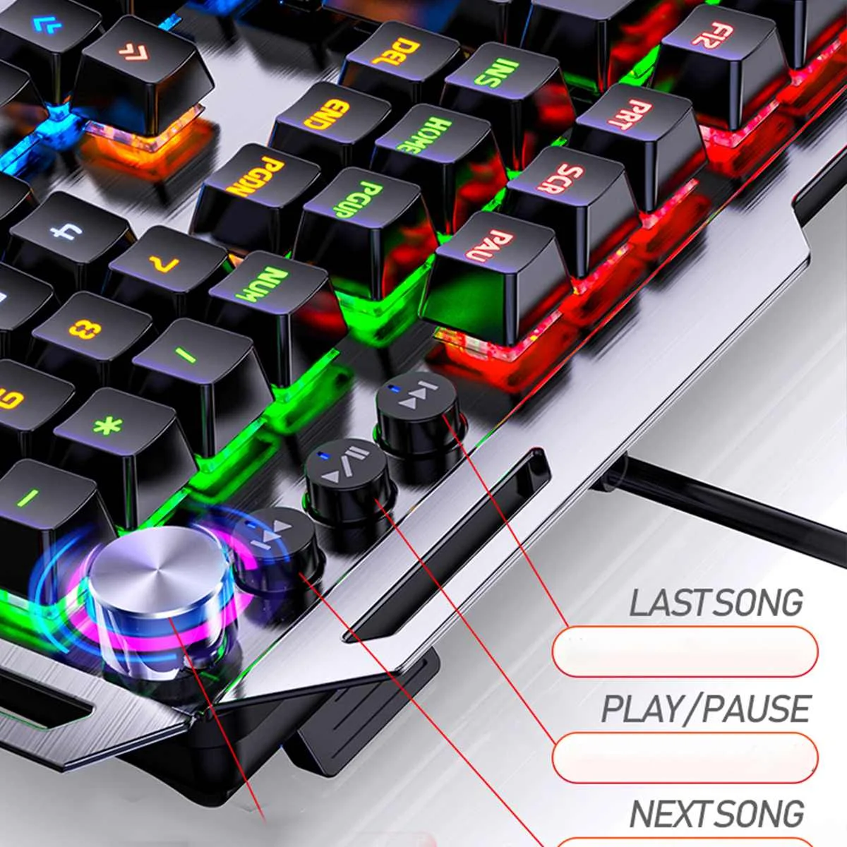 Dual Mode Gaming Mechanical Keyboard LED Backlit Gamer Keyboards USB Wired Keyboard For Game PC Laptop Computer
Dual Mode Gaming Mechanical Keyboard LED Backlit Gamer Keyboards USB Wired Keyboard For Game PC Laptop Computer