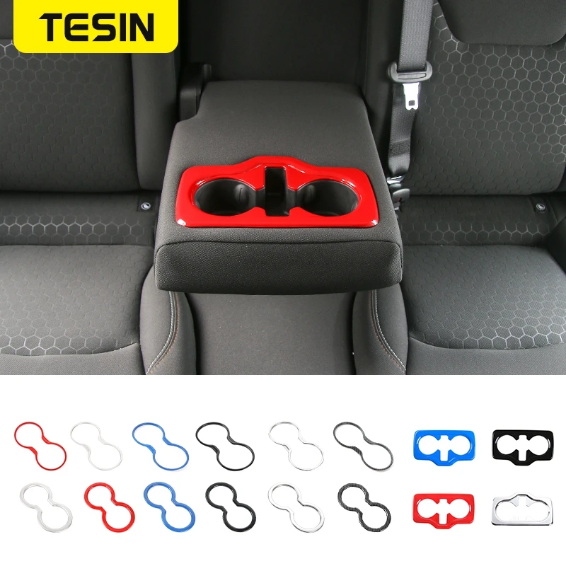 TESIN Car Inner Front Rear Water Cup Holder Panel Decoration Cover Trim Stickers For Jeep Compass 2017+ Car Accessories Styling
TESIN Car Inner Front Rear Water Cup Holder Panel Decoration Cover Trim Stickers For Jeep Compass 2017+ Car Accessories Styling