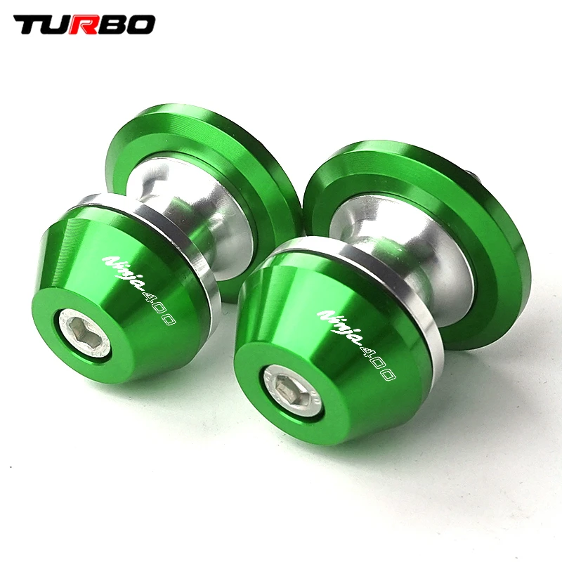 For KAWASAKI NINJA 400 2018 2019 8mm Motorcycle CNC Aluminum Swingarm Spools Slider Stand Screws logo Ninja400
For KAWASAKI NINJA 400 2018 2019 8mm Motorcycle CNC Aluminum Swingarm Spools Slider Stand Screws logo Ninja400