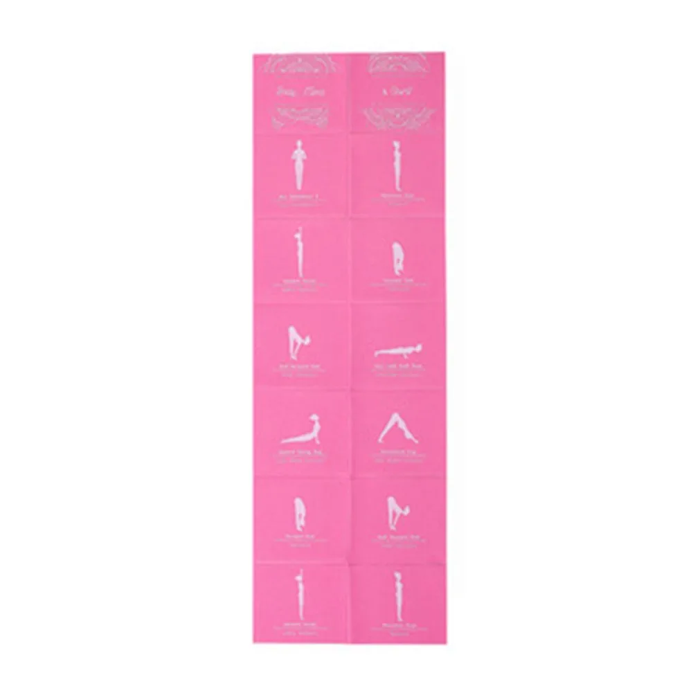 Foldable PVC Yoga Pose Mat With Position Line Non Slip Carpet Mat For Beginner Environmental Fitness Workout Gymnastics Pad
Foldable PVC Yoga Pose Mat With Position Line Non Slip Carpet Mat For Beginner Environmental Fitness Workout Gymnastics Pad