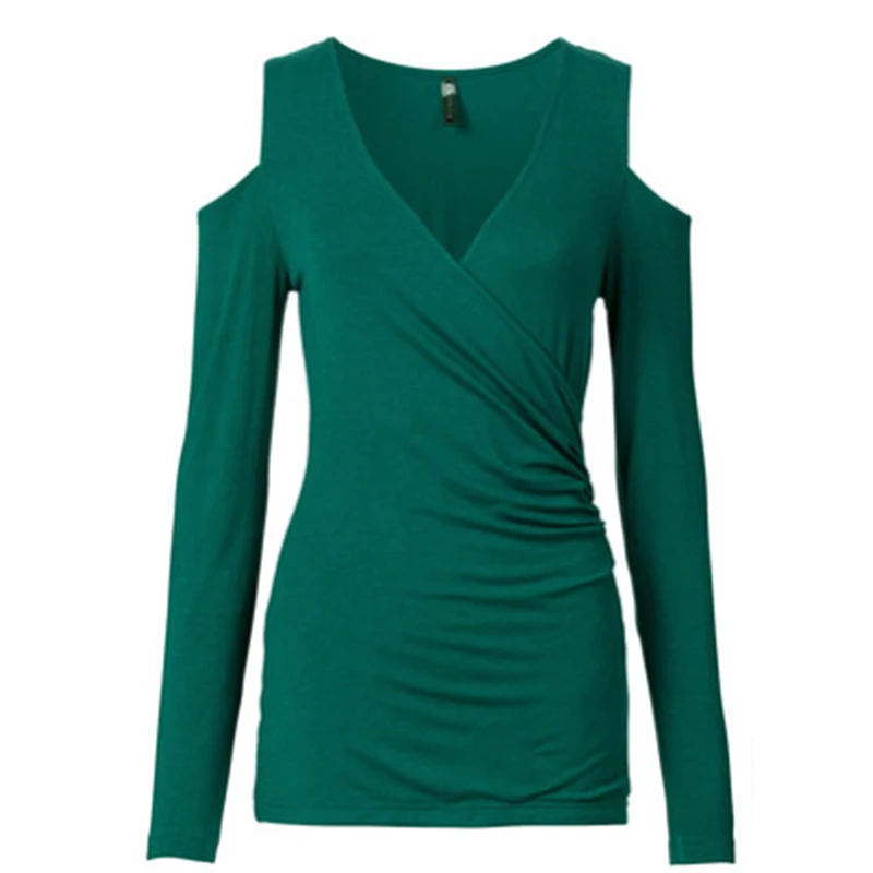 T-Shirt new sexy women tshirt ruched front cut out cold shoulder v neck casual tops tee
T-Shirt new sexy women tshirt ruched front cut out cold shoulder v neck casual tops tee