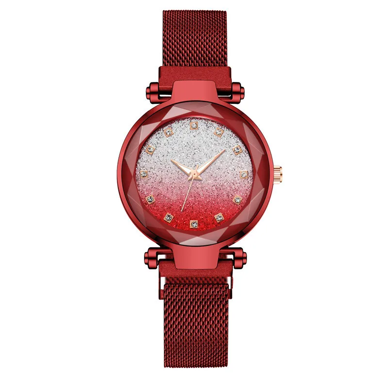 Gradient Starry Sky Ladies Watch Magnetic Strap Milano Mesh Strap Watch Fashion Watch Luxury Watch
Gradient Starry Sky Ladies Watch Magnetic Strap Milano Mesh Strap Watch Fashion Watch Luxury Watch