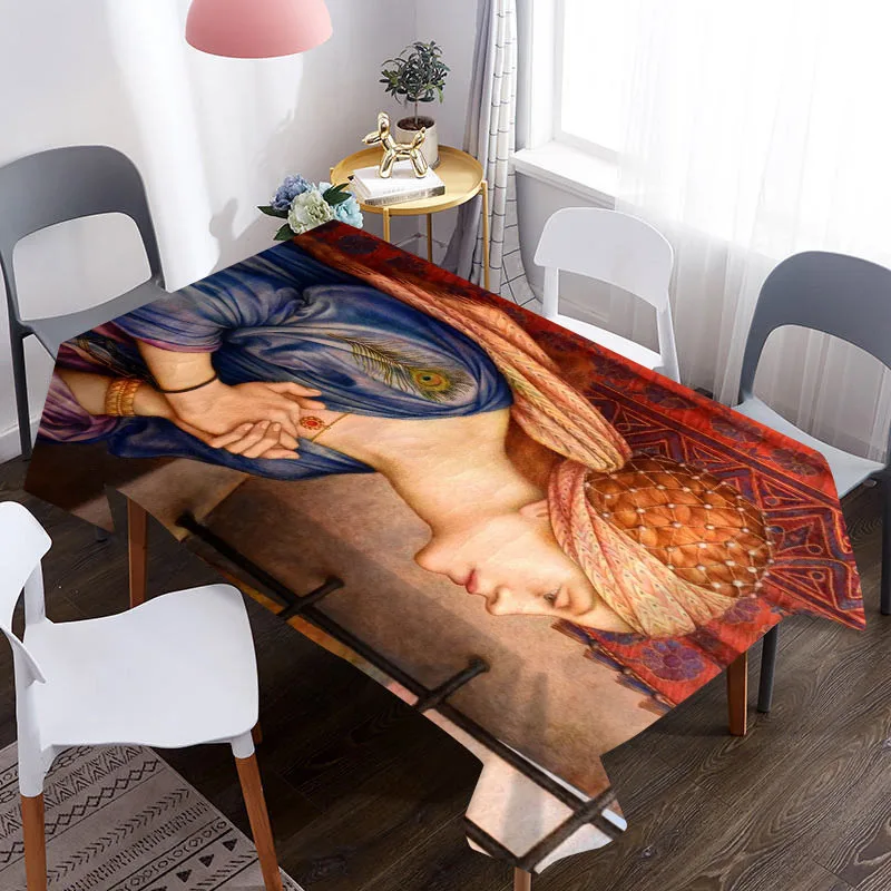 Customizable 3D Tablecloth Art Greek Paintings Pattern Washable Cloth Rectangle Round Table Cover Party Wedding Decoration
Customizable 3D Tablecloth Art Greek Paintings Pattern Washable Cloth Rectangle Round Table Cover Party Wedding Decoration