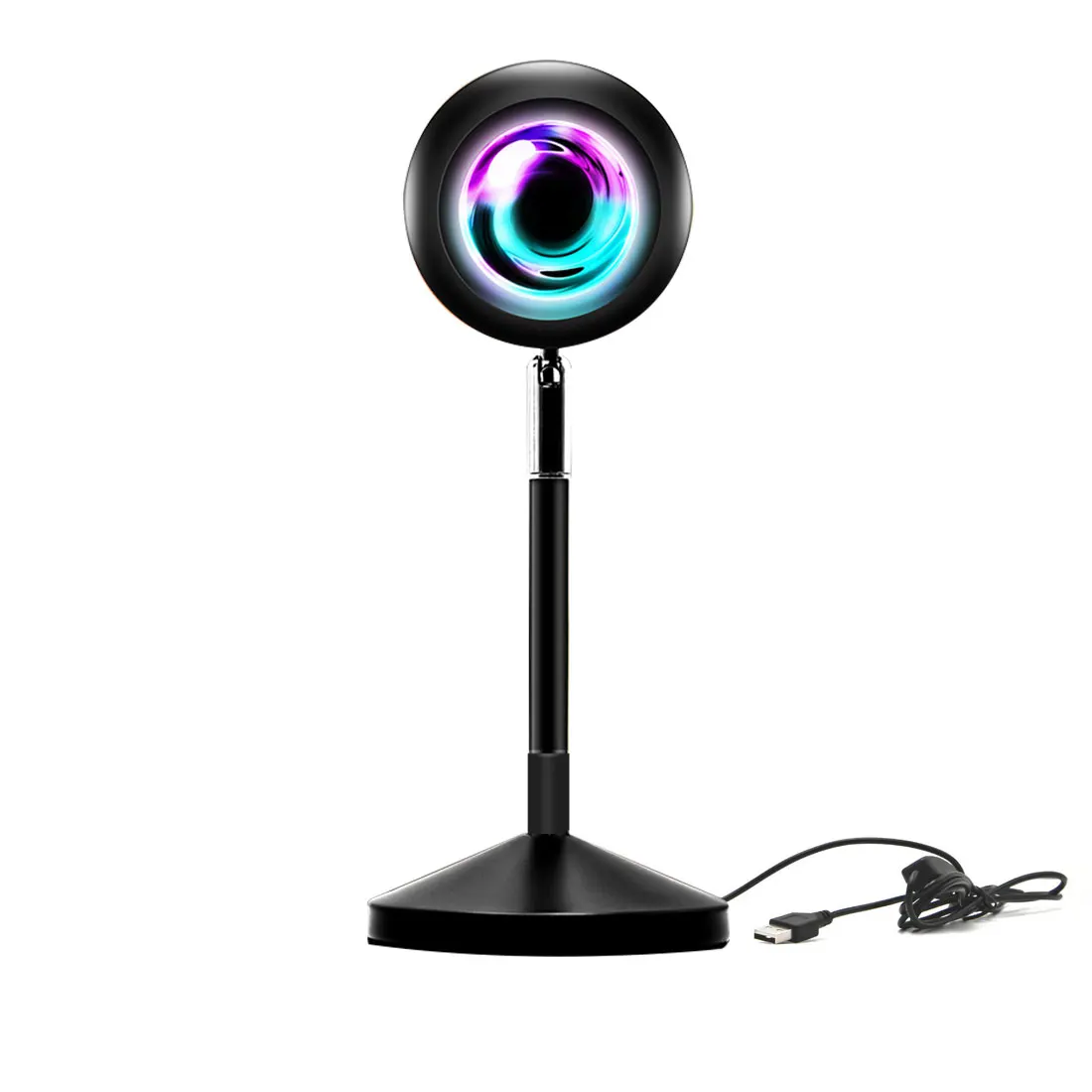 Sunset Lamp Led For Home Projection Rainbow Night Lights Projector Atmosphere Table Lamp Background Coffe Store Bar Decoration
Sunset Lamp Led For Home Projection Rainbow Night Lights Projector Atmosphere Table Lamp Background Coffe Store Bar Decoration