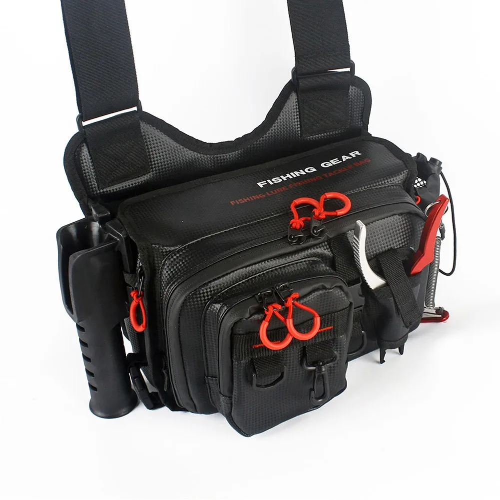 Fishing Tackle Bag Single Shoulder Crossbody Bags Waist Pack Fish Lures Gear Utility Storage Fishing Box Bag Tackle Bag
Fishing Tackle Bag Single Shoulder Crossbody Bags Waist Pack Fish Lures Gear Utility Storage Fishing Box Bag Tackle Bag