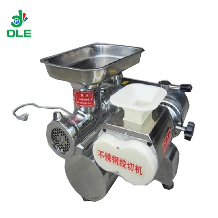 Full Automatic Meat Grinder Slicers Multifunction Electric Sausage Filling Machine
Full Automatic Meat Grinder Slicers Multifunction Electric Sausage Filling Machine