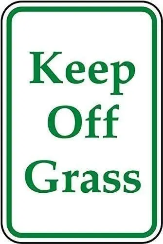 Vintage Metal Sign Keep Off Grass Outdoort Street Garage & Home Bar Club Hotel Wall Decor Retro Signs -Tin Sign 8x12 Inch
Vintage Metal Sign Keep Off Grass Outdoort Street Garage & Home Bar Club Hotel Wall Decor Retro Signs -Tin Sign 8x12 Inch