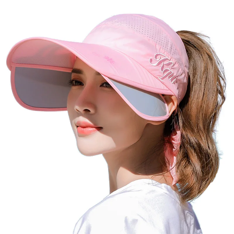 Sun Hat Female Summer Sunshade UV Cover Face Retractable Pull Board Empty Top Travel Outdoor All-match Sun Protection Hat
Sun Hat Female Summer Sunshade UV Cover Face Retractable Pull Board Empty Top Travel Outdoor All-match Sun Protection Hat