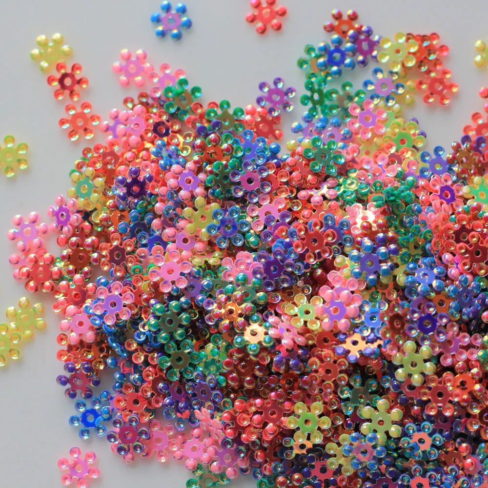 Hot Popular 6mm with 1mm Middle Hole PVC Flower Style Beautiful Glitter Flower Sequins Clothes Decoration Accessories
Hot Popular 6mm with 1mm Middle Hole PVC Flower Style Beautiful Glitter Flower Sequins Clothes Decoration Accessories