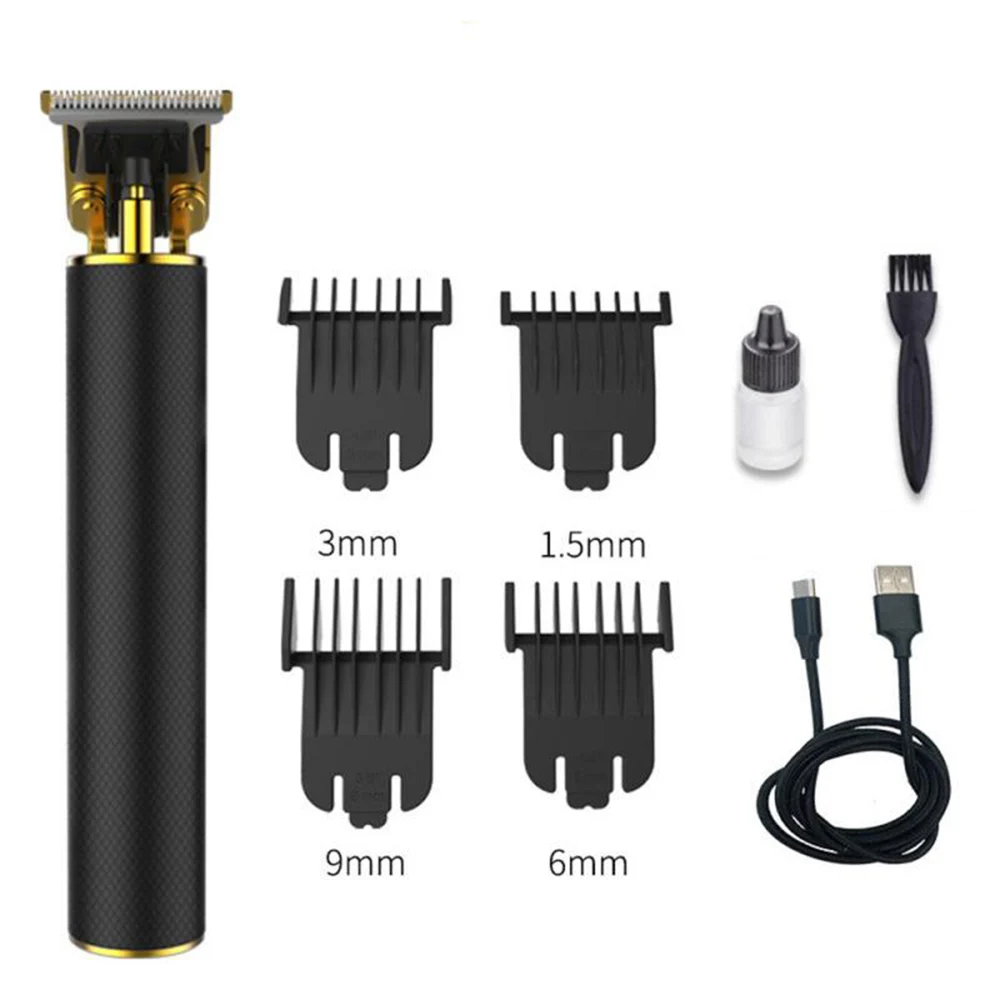 Mens Hair Clippers Barber OutlinerT-Blade Trimmer Electric Beard Shaver Razor CordlessRechargeable Hair Cutter Cutting Machine
Mens Hair Clippers Barber OutlinerT-Blade Trimmer Electric Beard Shaver Razor CordlessRechargeable Hair Cutter Cutting Machine
