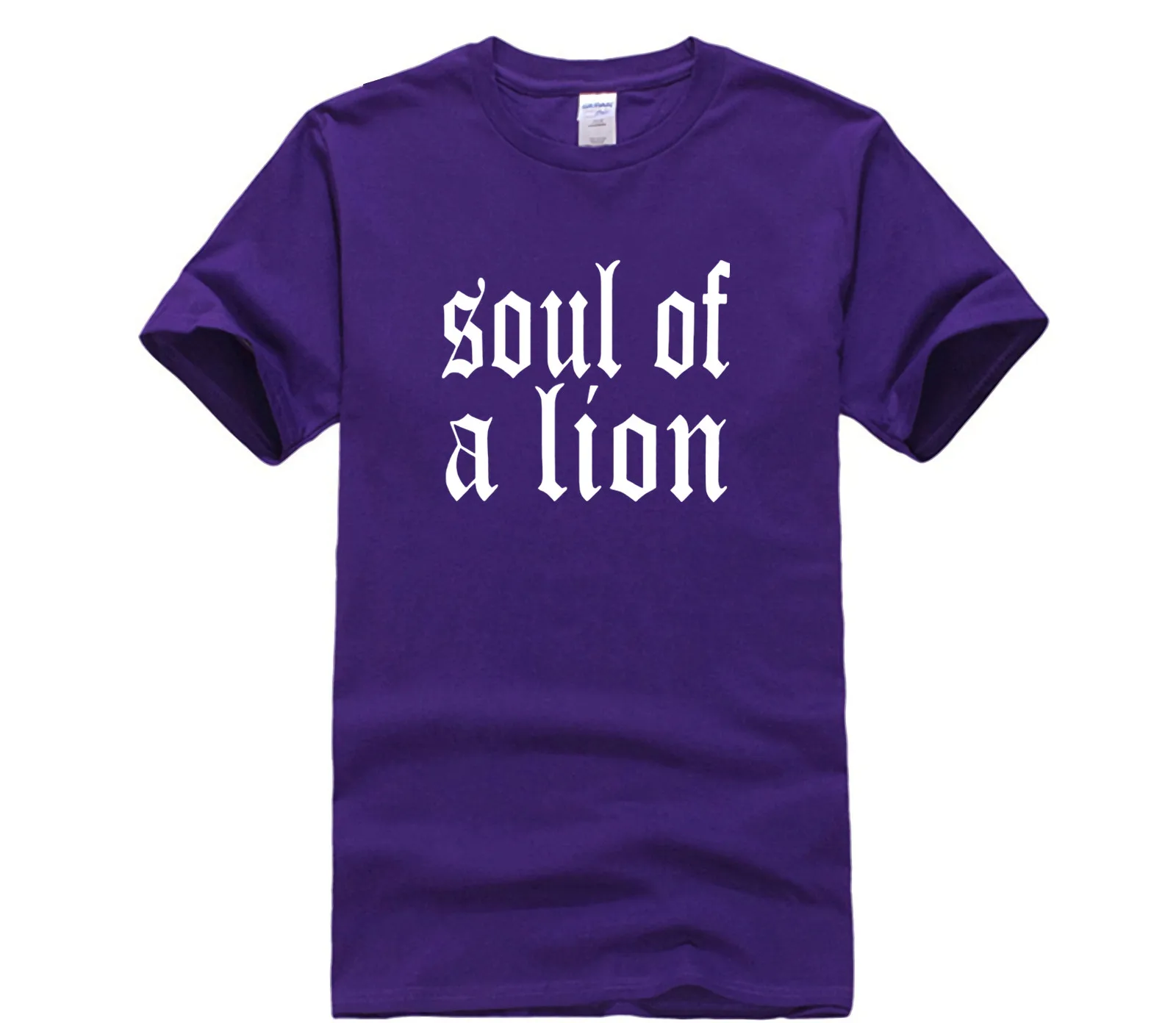 Men Printing Short Sleeve Tshirt trend warrior soul of a lion mens premium 100% Cotton personality T shirt
Men Printing Short Sleeve Tshirt trend warrior soul of a lion mens premium 100% Cotton personality T shirt