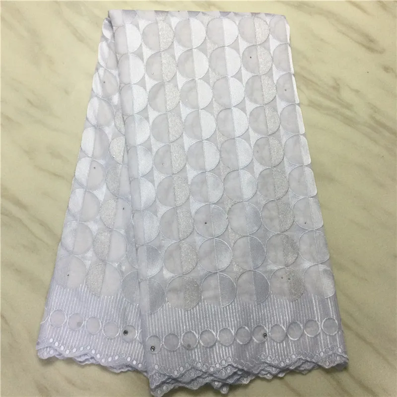 5 Y Swiss lace fabric 2021 heavy beaded embroidery African lace fabrics 100% cotton fabric Swiss voile lace in Switzerland PL326 
5 Y Swiss lace fabric 2021 heavy beaded embroidery African lace fabrics 100% cotton fabric Swiss voile lace in Switzerland PL326