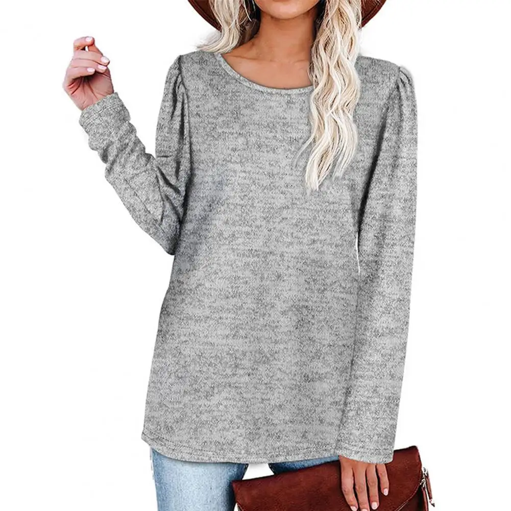 Long Sleeve Solid Color Women Top Autumn Winter O-Neck Pleated Shoulder Tunic Blouse Pullover Women Top Blouse Long Sleeve Top
Long Sleeve Solid Color Women Top Autumn Winter O-Neck Pleated Shoulder Tunic Blouse Pullover Women Top Blouse Long Sleeve Top