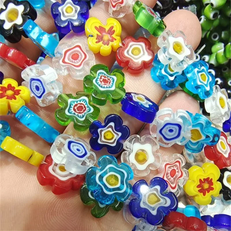 38CM Lenth New Glass Flower String Loose DIY Beads Accessories 8MM 10MM 12MM Jewelry Findings Free Shipping Faster Shippings
38CM Lenth New Glass Flower String Loose DIY Beads Accessories 8MM 10MM 12MM Jewelry Findings Free Shipping Faster Shippings