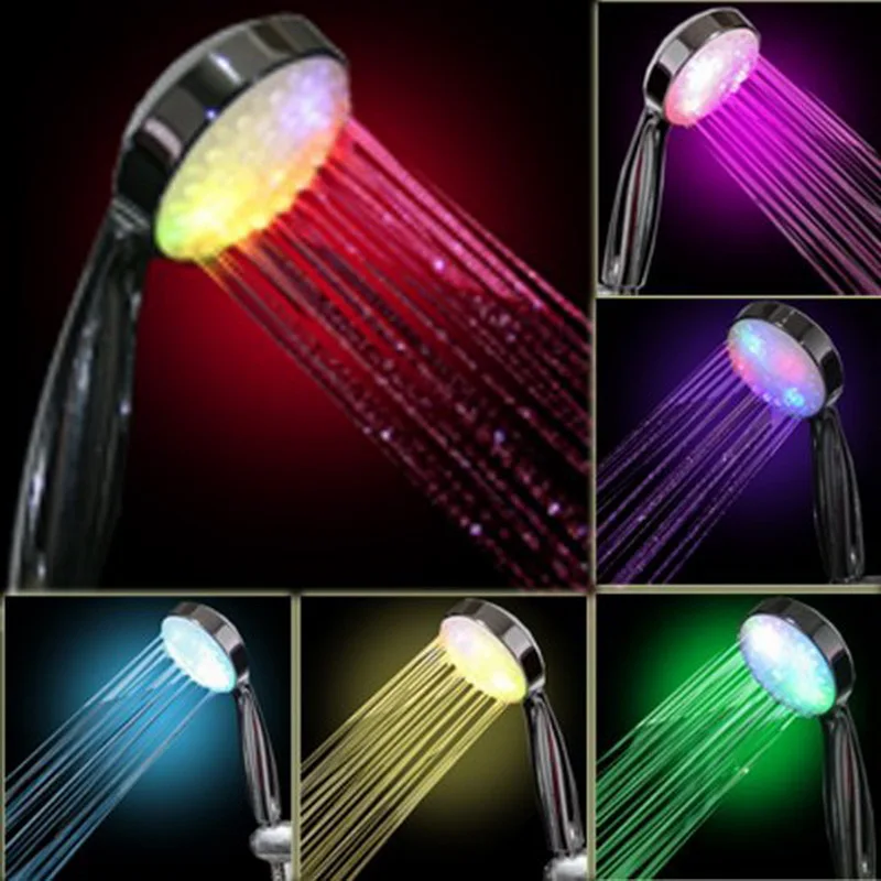 7 Color Handheld Home Bath Rainbow Changing LED Shower Head Bathroom Showerheads Bathroom Products
7 Color Handheld Home Bath Rainbow Changing LED Shower Head Bathroom Showerheads Bathroom Products