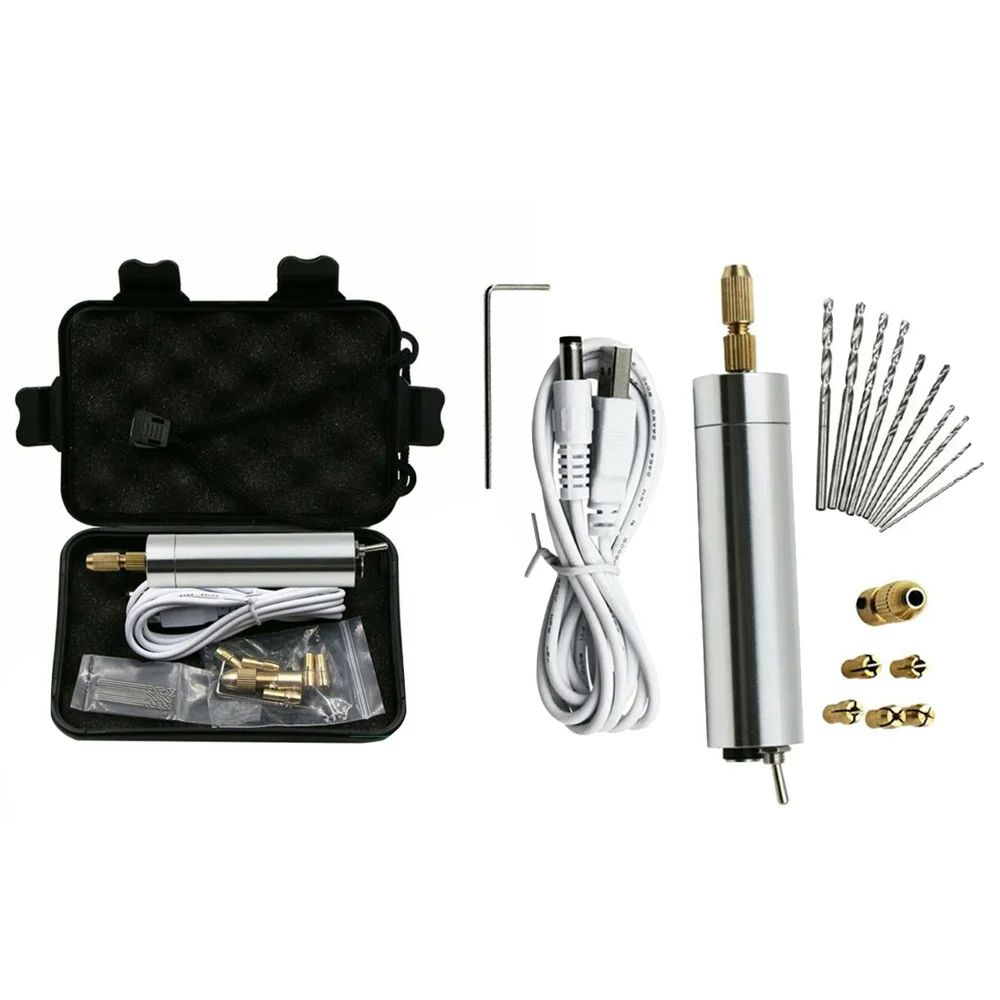 Mini Electric Hand Drill Set USB Rotary Tool For Engraving And Polishing New And High Quality
Mini Electric Hand Drill Set USB Rotary Tool For Engraving And Polishing New And High Quality