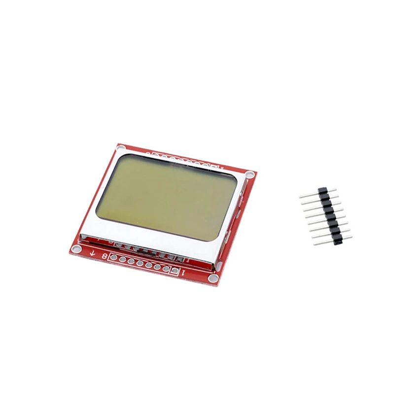Smart Electronics LCD Module Display Monitor, White Backlight Adapter PCB 84*84 dot Matrix LCD 5110 Module for MCU Screen
Smart Electronics LCD Module Display Monitor, White Backlight Adapter PCB 84*84 dot Matrix LCD 5110 Module for MCU Screen
