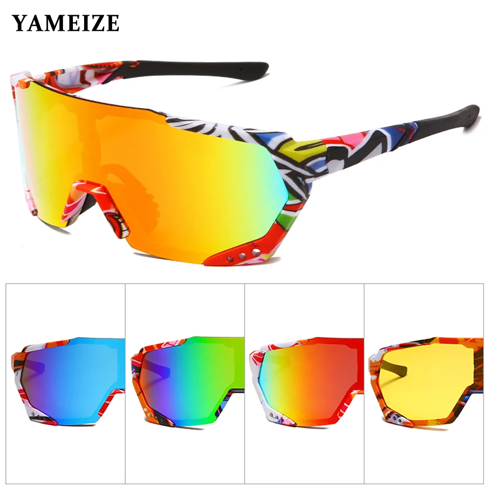 YAMEIZE модные спортивные поляризационные солнцезащитные очки для женщин и мужчин с плоским верхом зеркальные линзы ветрозащитные очки для во...
YAMEIZE модные спортивные поляризационные солнцезащитные очки для женщин и мужчин с плоским верхом зеркальные линзы ветрозащитные очки для во...